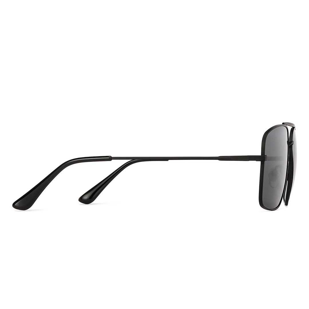 Vincent Chase Polarized Black Full Rim Rectangle left side