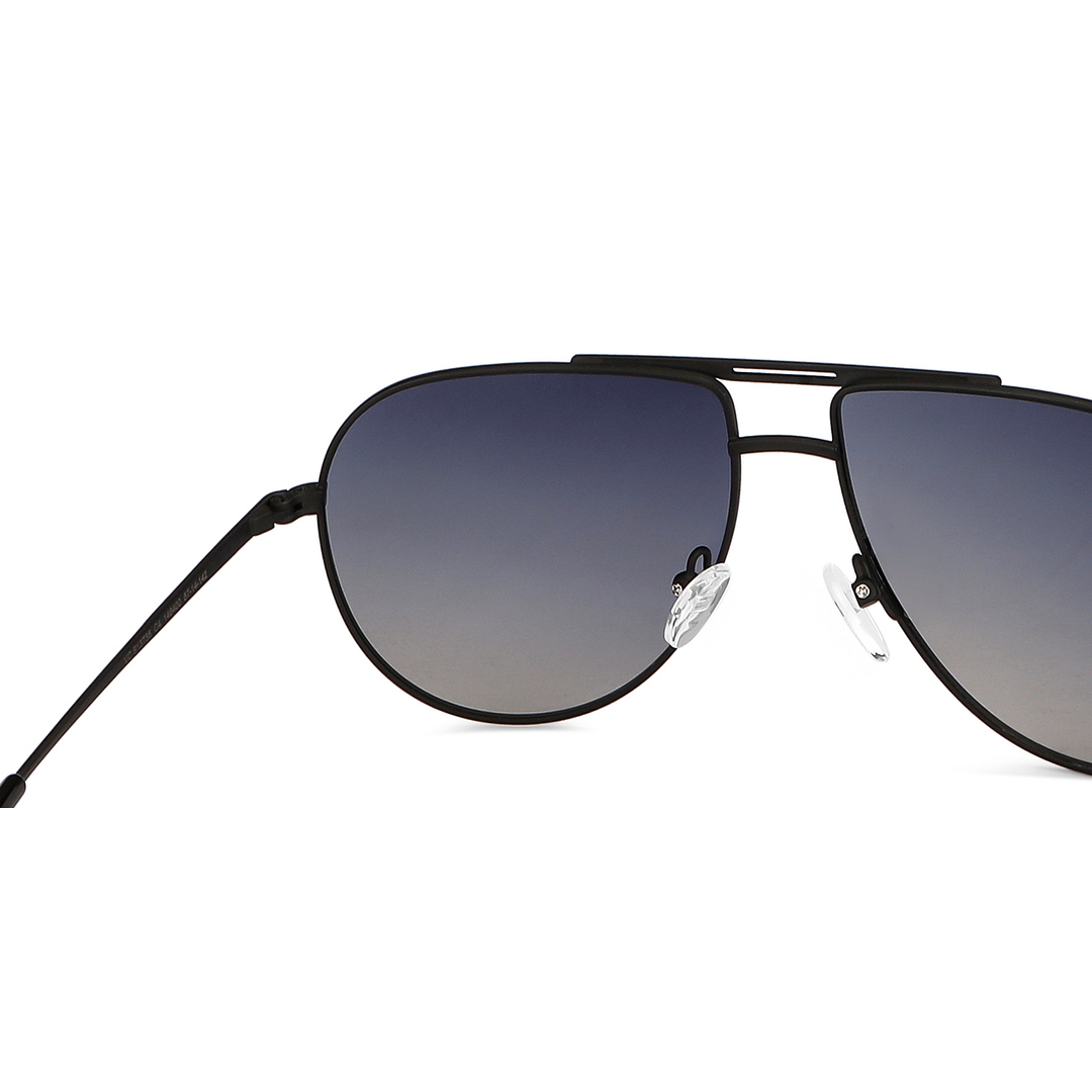 Vincent Chase Online Black Full Rim Aviator right side