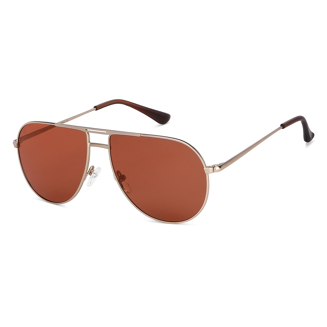 Vincent Chase Online Gold Full Rim Aviator right side