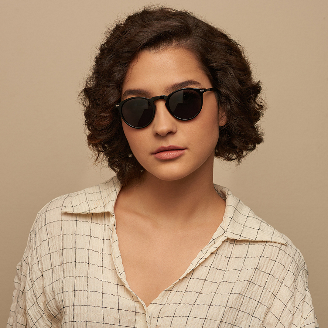 Vincent Chase Online Black Full Rim Round right side