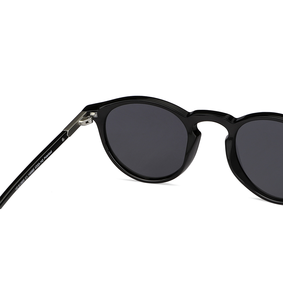 Vincent Chase Online Black Full Rim Round right side