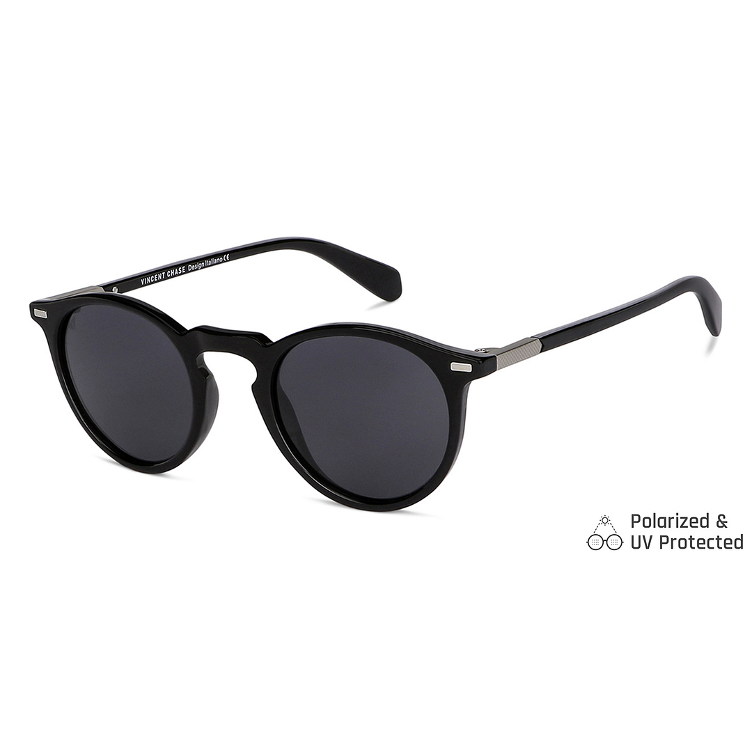 Vincent Chase Online Black Full Rim Round right side