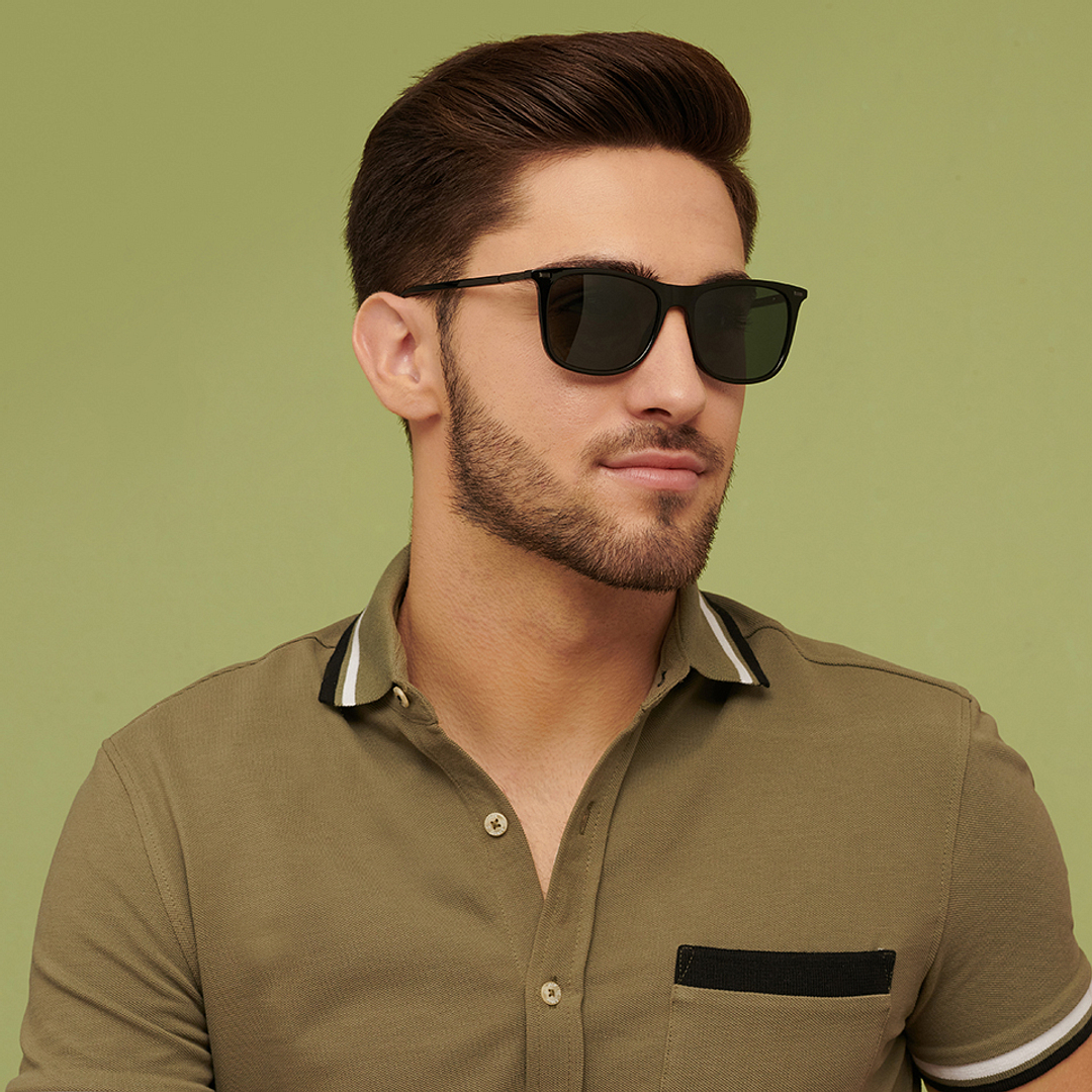 Vincent Chase Online Black Full Rim Square right side