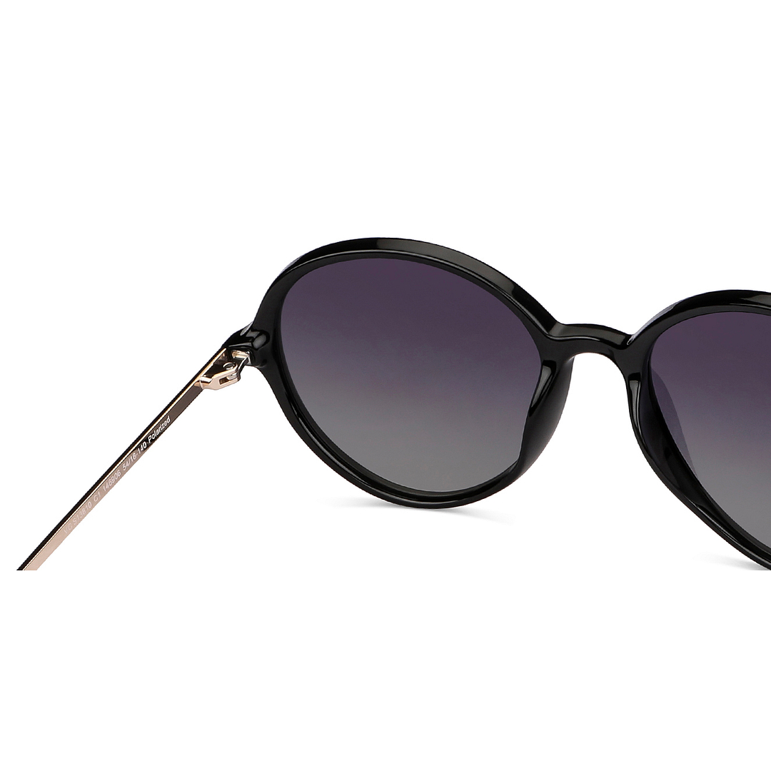 Vincent Chase Online Black Full Rim Round right side