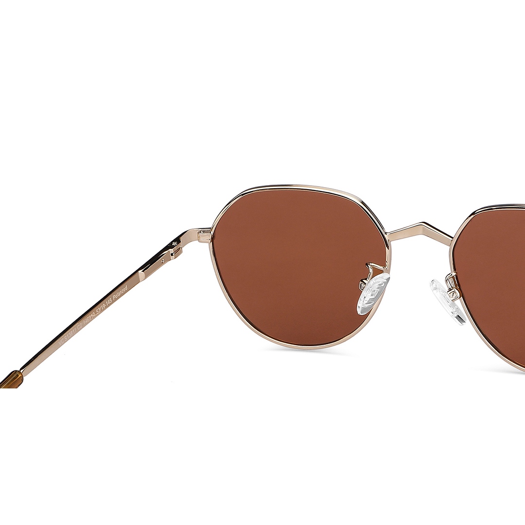 Vincent Chase Online Gold Full Rim Round right side