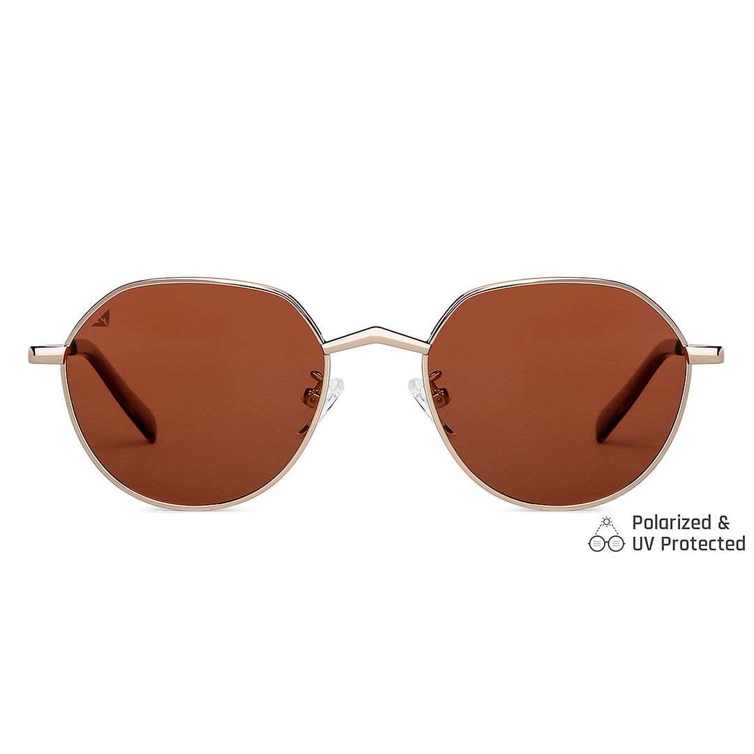 Vincent Chase Online Gold Full Rim Round left side