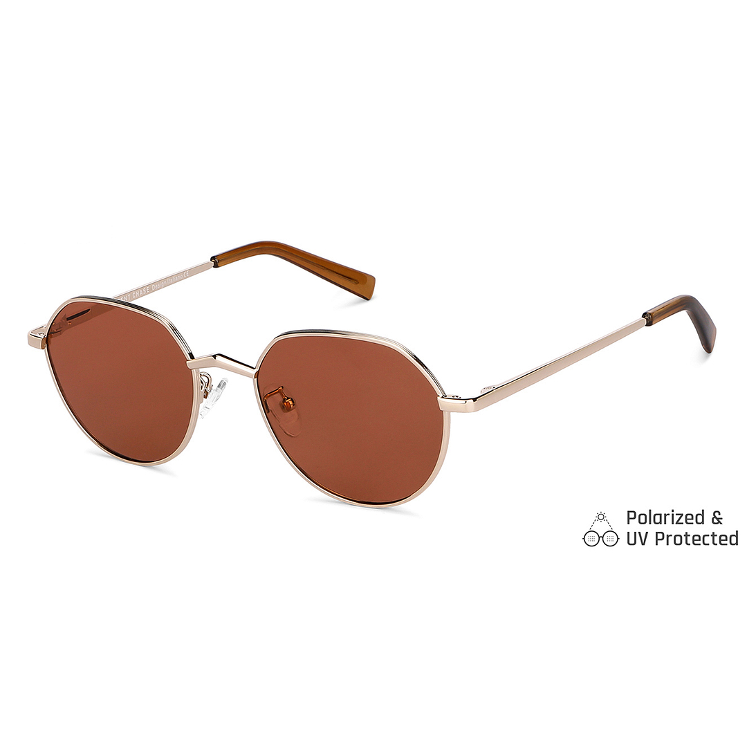 Vincent Chase Online Gold Full Rim Round right side