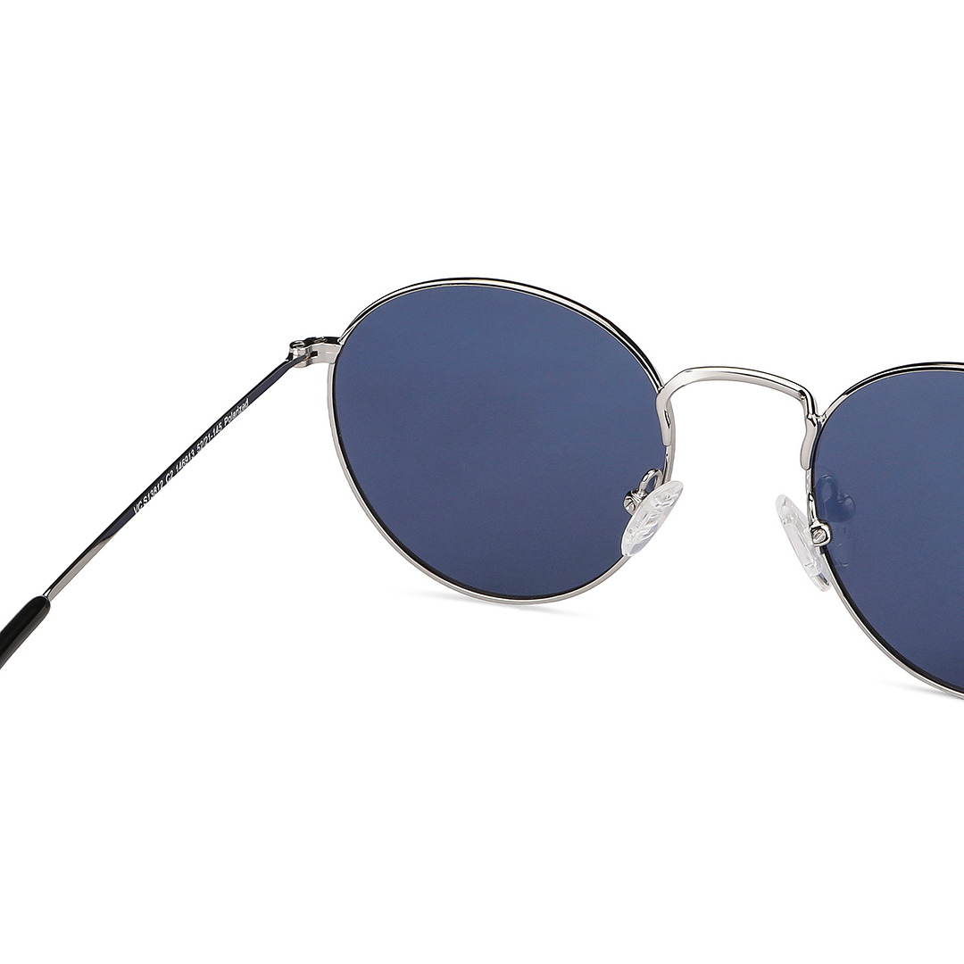 Vincent Chase Online Silver Full Rim Round right side