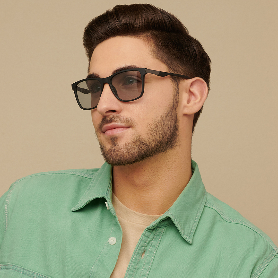 Vincent Chase Online Black Full Rim Square right side