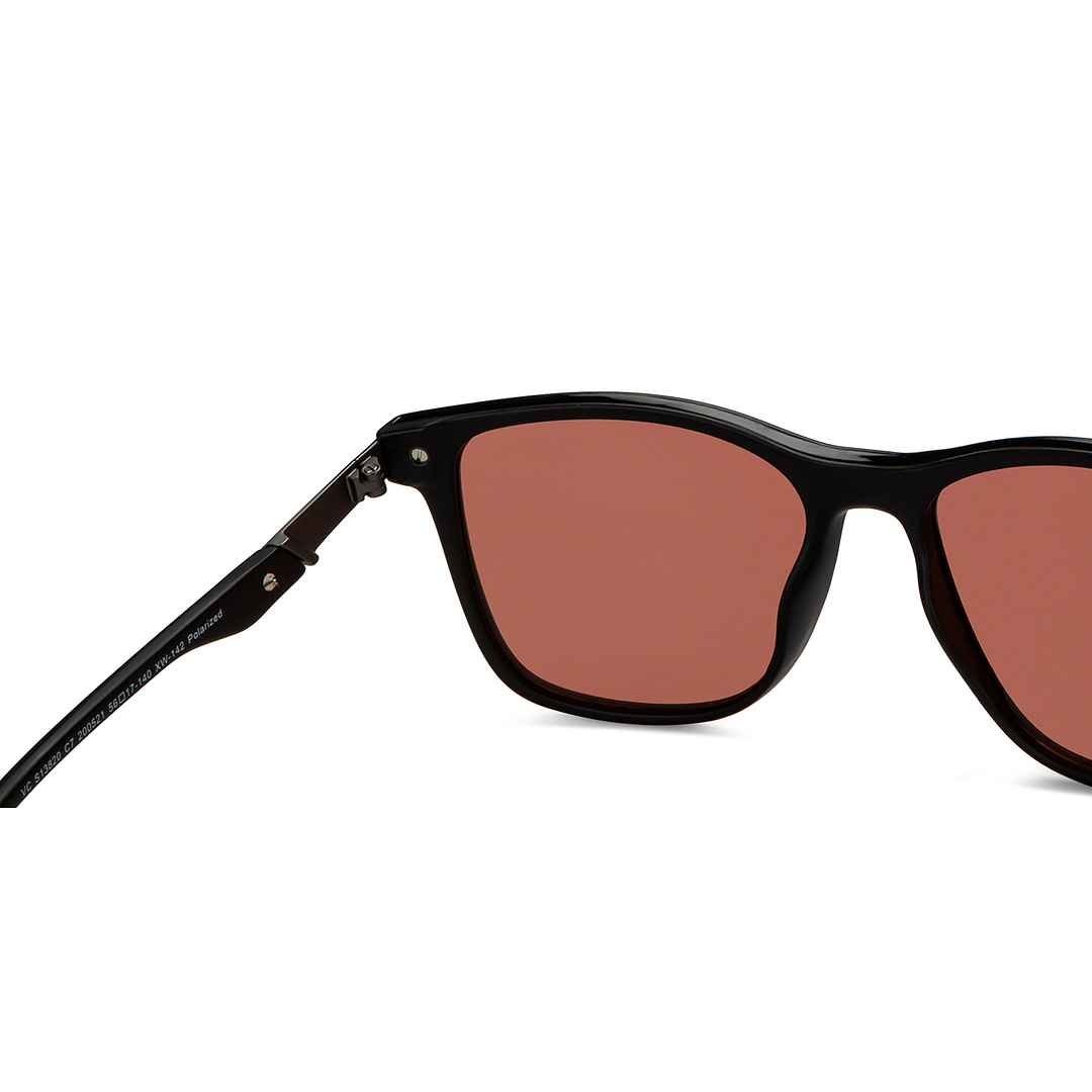 Vincent Chase Online Black Full Rim Square right side