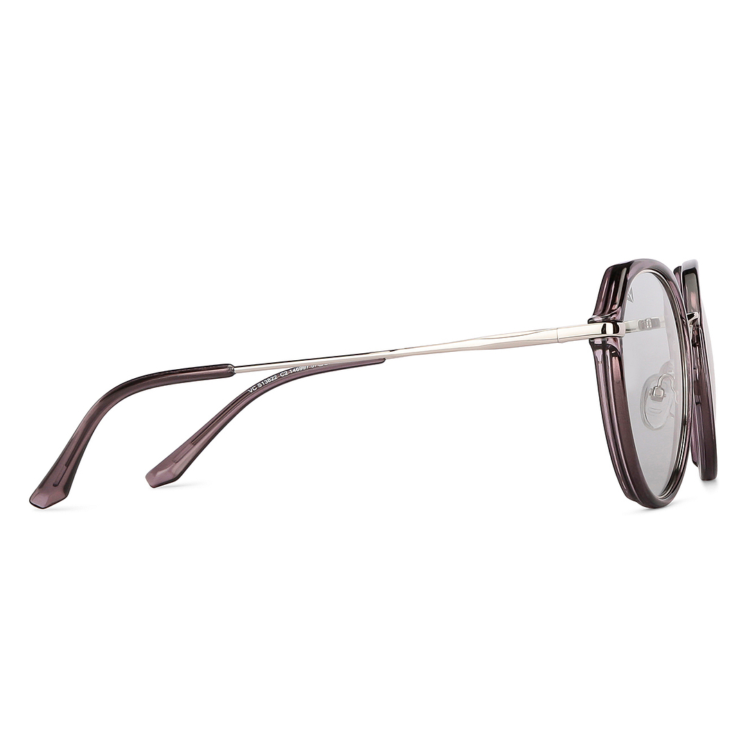 Vincent Chase Online Gunmetal Full Rim Geometric left side