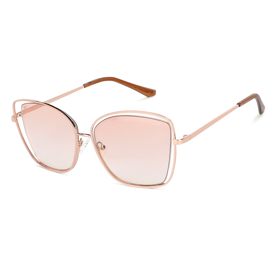 Vincent Chase Online Gold Full Rim Cat Eye right side
