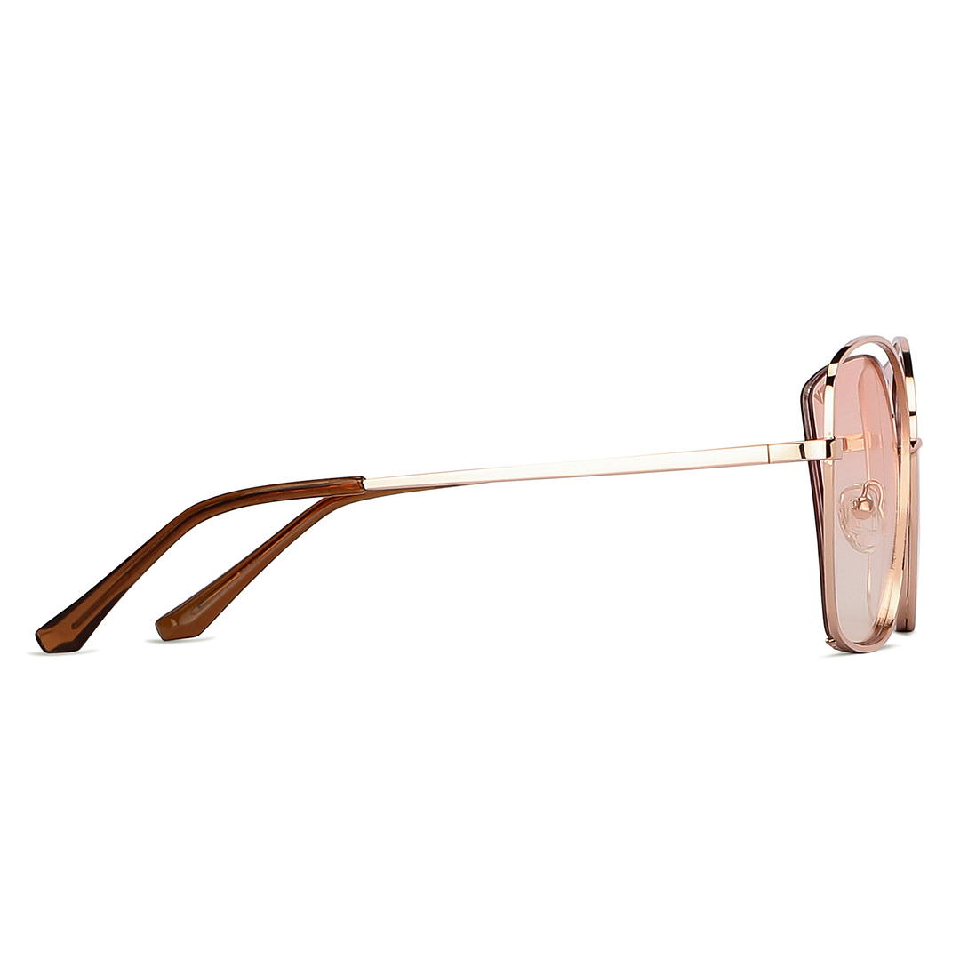Vincent Chase Online Gold Full Rim Cat Eye left side