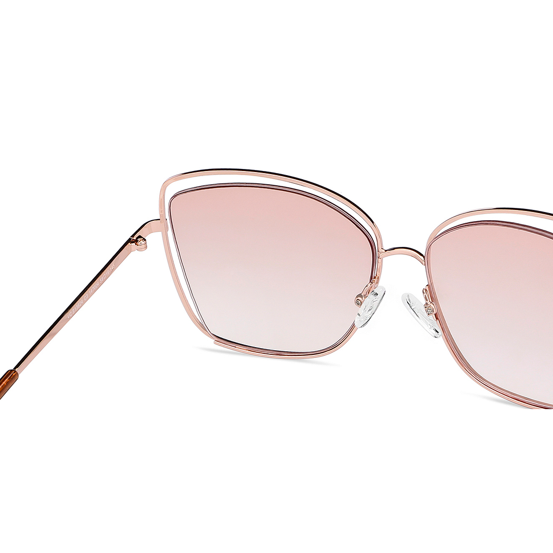 Vincent Chase Online Gold Full Rim Cat Eye right side