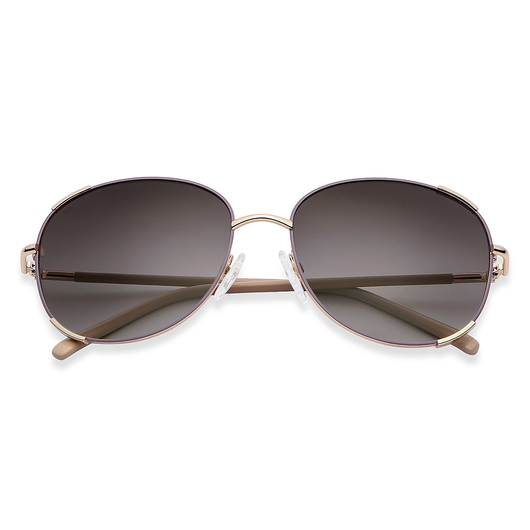 Vincent Chase Online Gold Full Rim Round left side