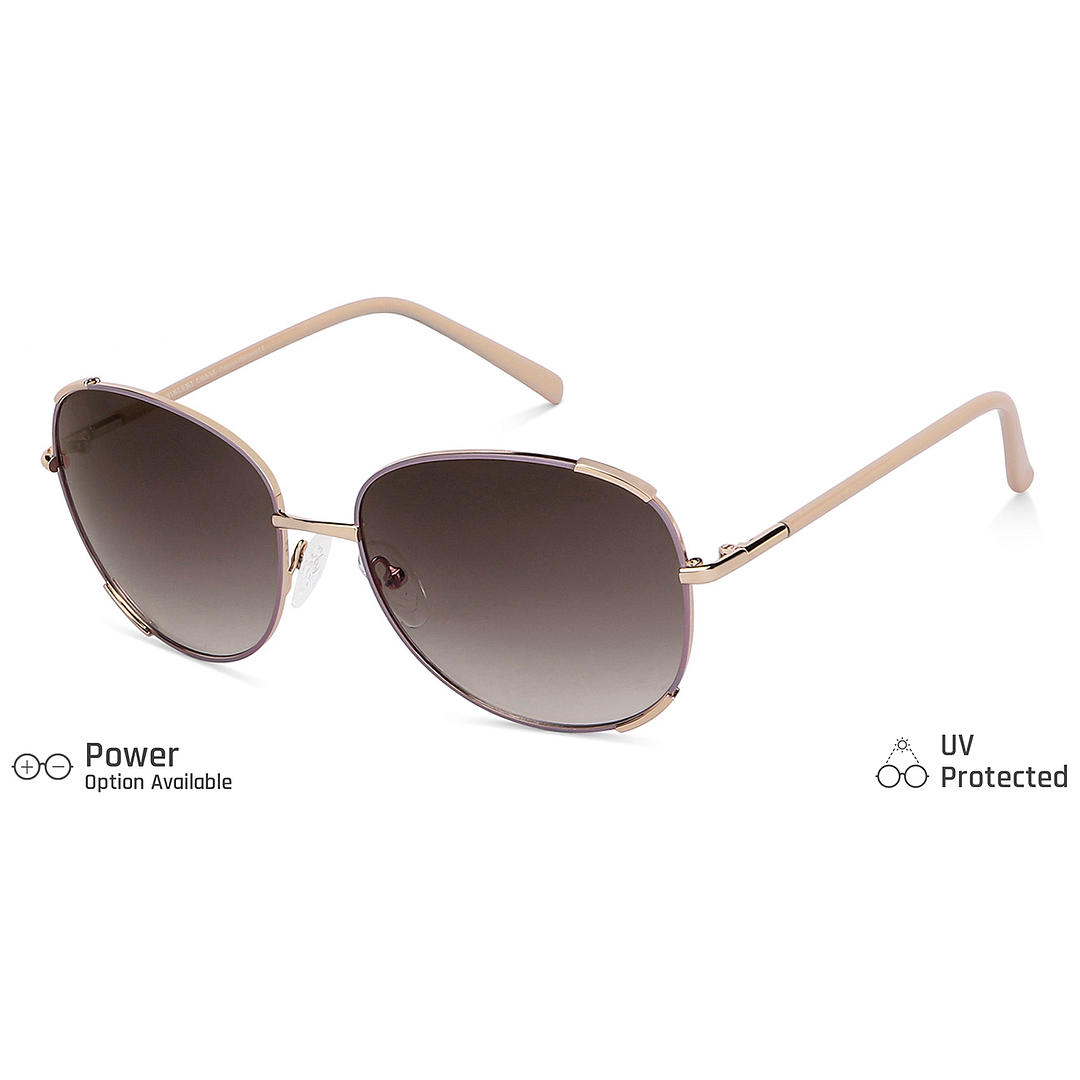 Vincent Chase Online Gold Full Rim Round right side
