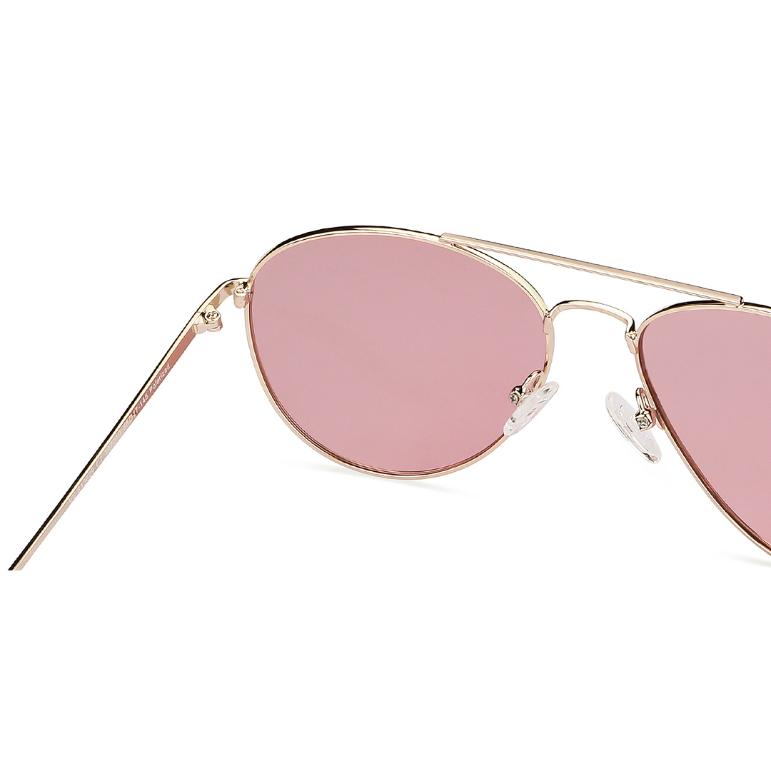 Vincent Chase Online Gold Full Rim Aviator right side