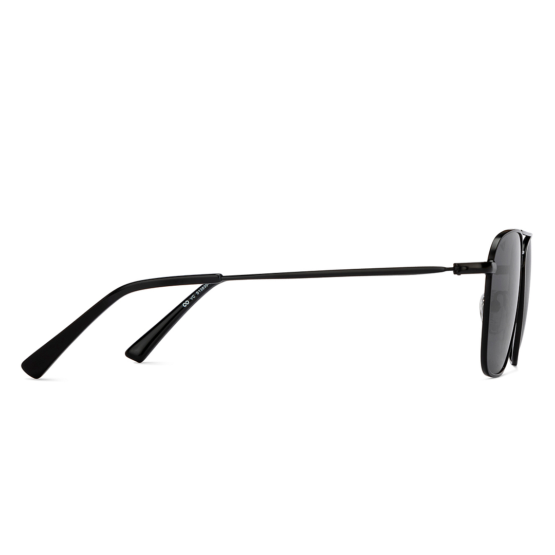 Grey Black Full Rim Rectangle Vincent Chase VC Sun Metal VC S13830