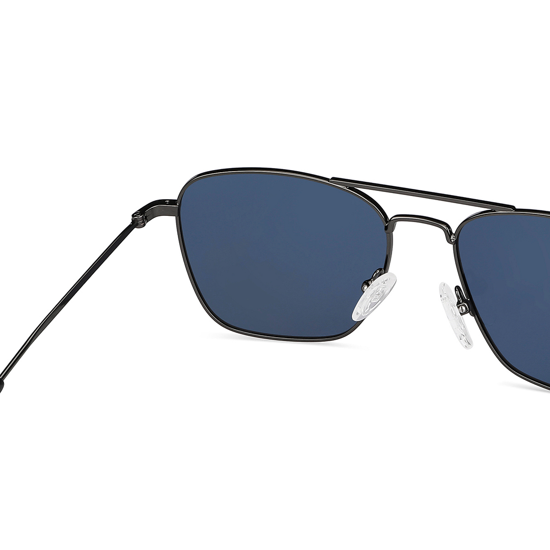 Vincent Chase Polarized Gunmetal Full Rim Rectangle right side