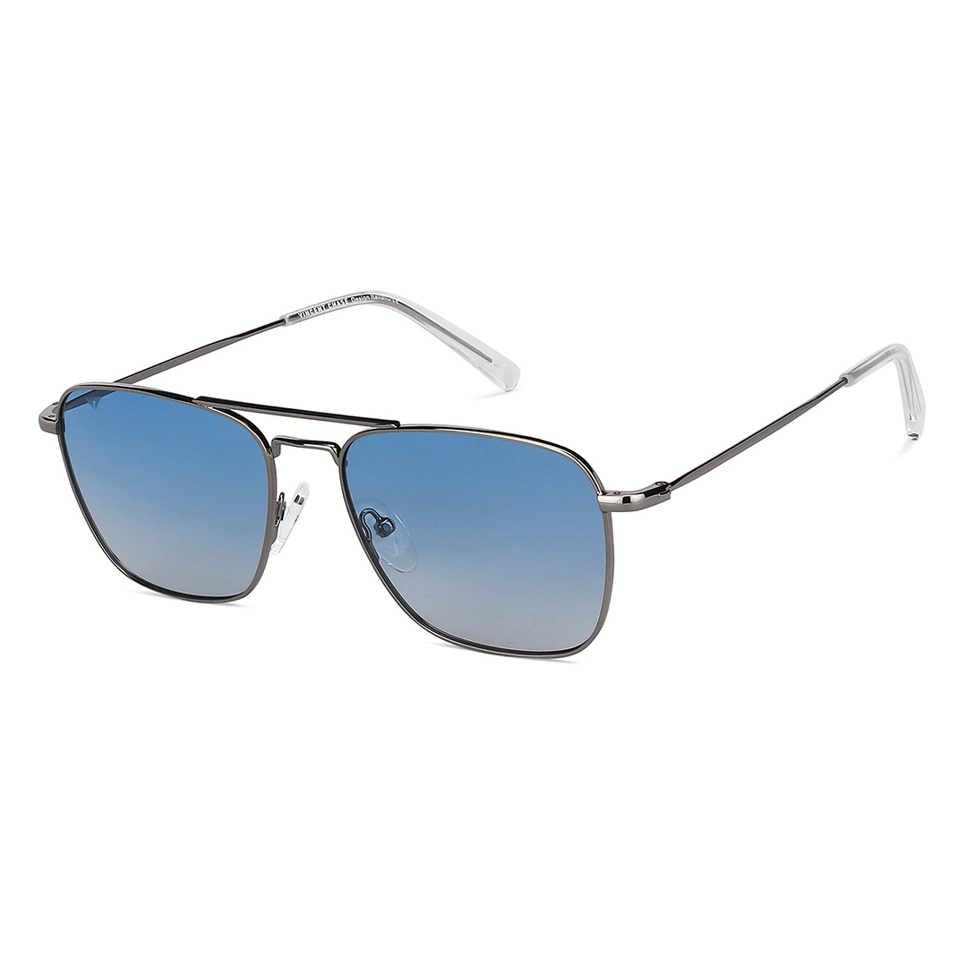 Vincent Chase Online Gunmetal Full Rim Rectangle right side