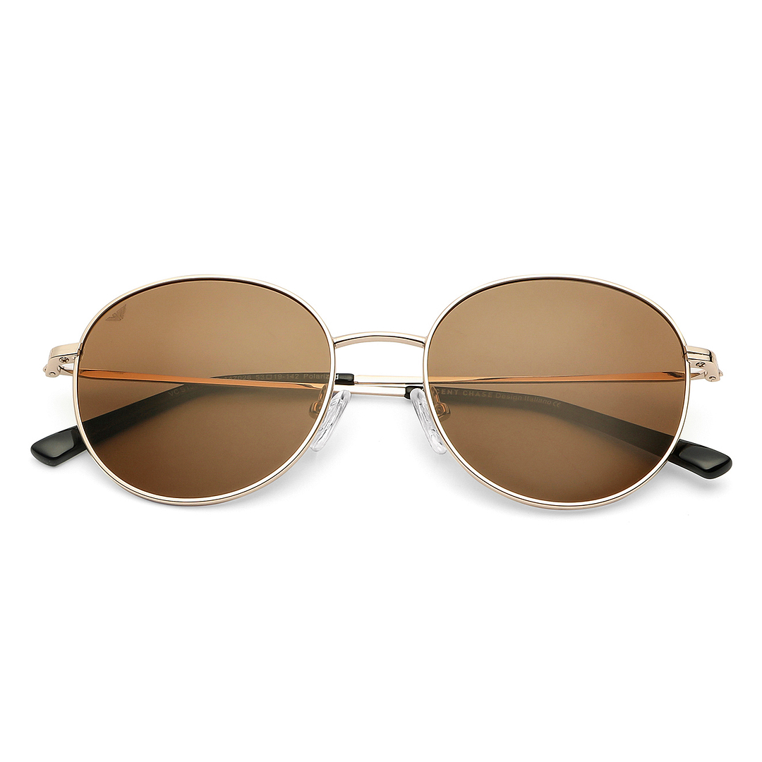 Vincent Chase Online Gold Full Rim Round left side
