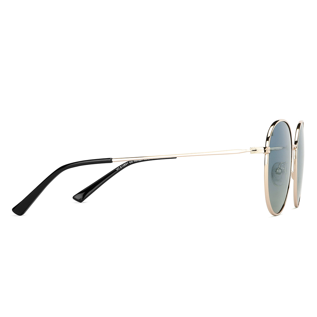 Vincent Chase Online Gold Full Rim Round left side