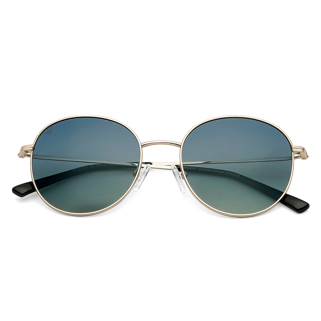 Vincent Chase Online Gold Full Rim Round left side