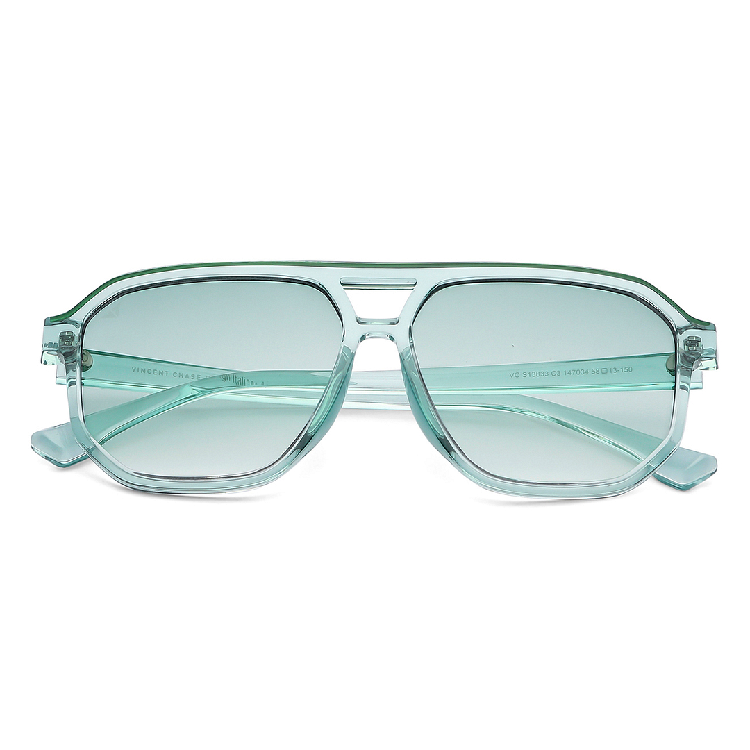 Vincent Chase Online Green Full Rim Geometric left side