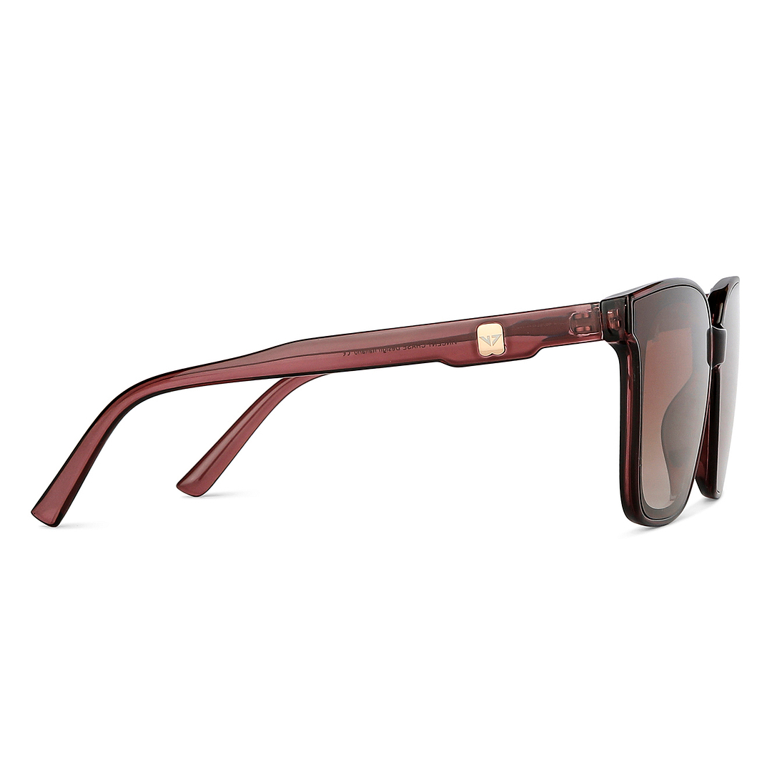 Vincent Chase Online Brown Full Rim Square left side
