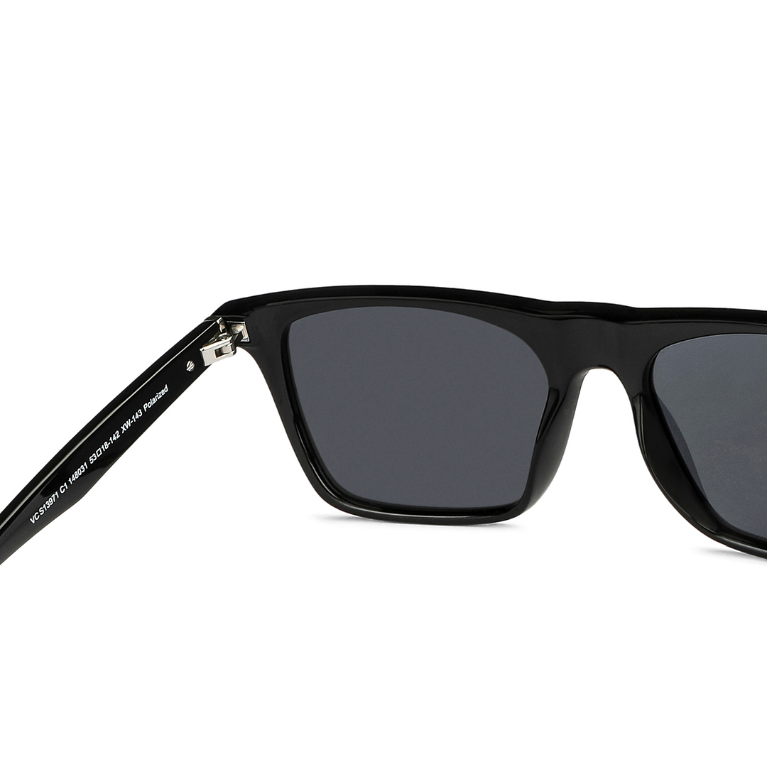 Vincent Chase Polarized Black Full Rim Square right side
