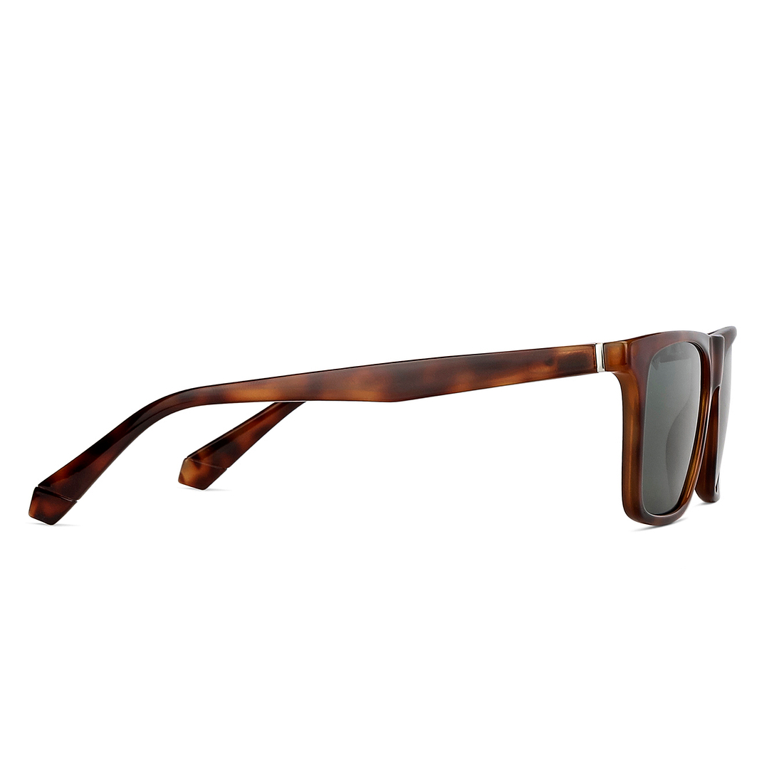 Vincent Chase Polarized Brown Full Rim Square left side