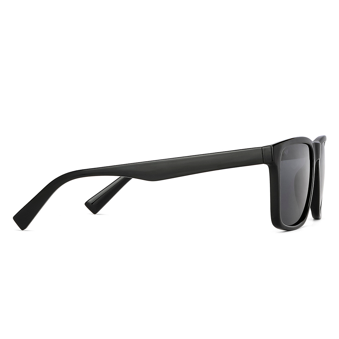 Vincent Chase Polarized Black Full Rim Square left side