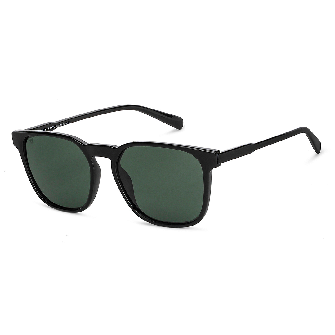 Vincent Chase Black Full Rim Square right side