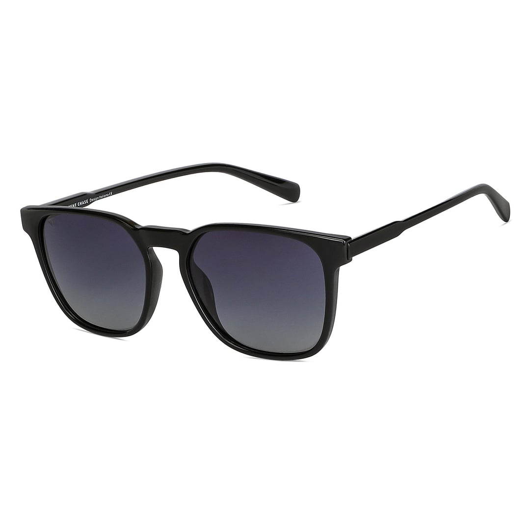 Vincent Chase Polarized Black Full Rim Square right side