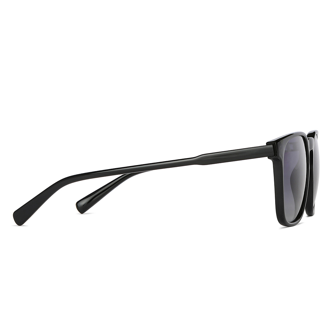Vincent Chase Polarized Black Full Rim Square left side