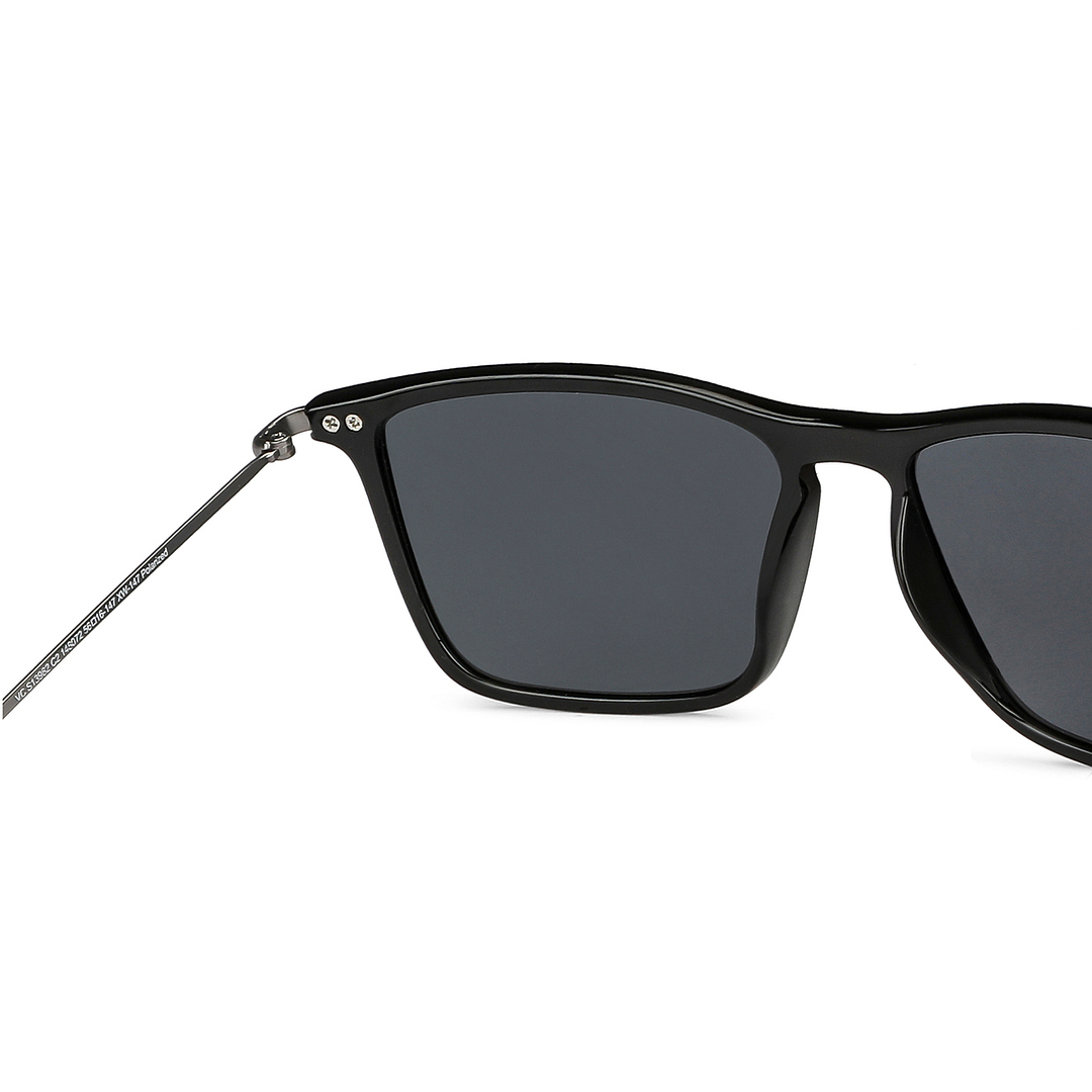 Vincent Chase Polarized Black Full Rim Rectangle right side