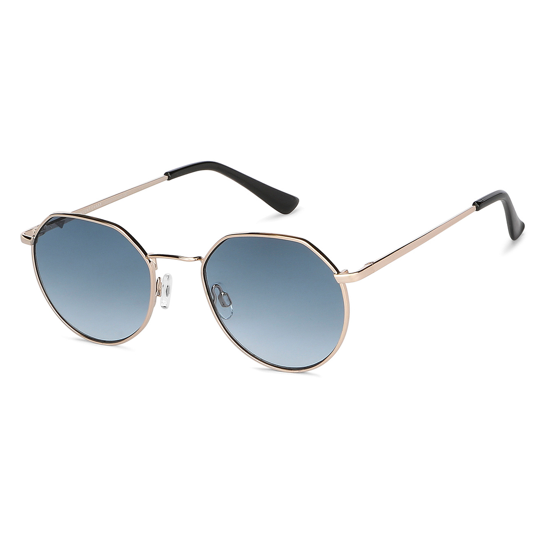 Vincent Chase Online Gold Full Rim Geometric right side