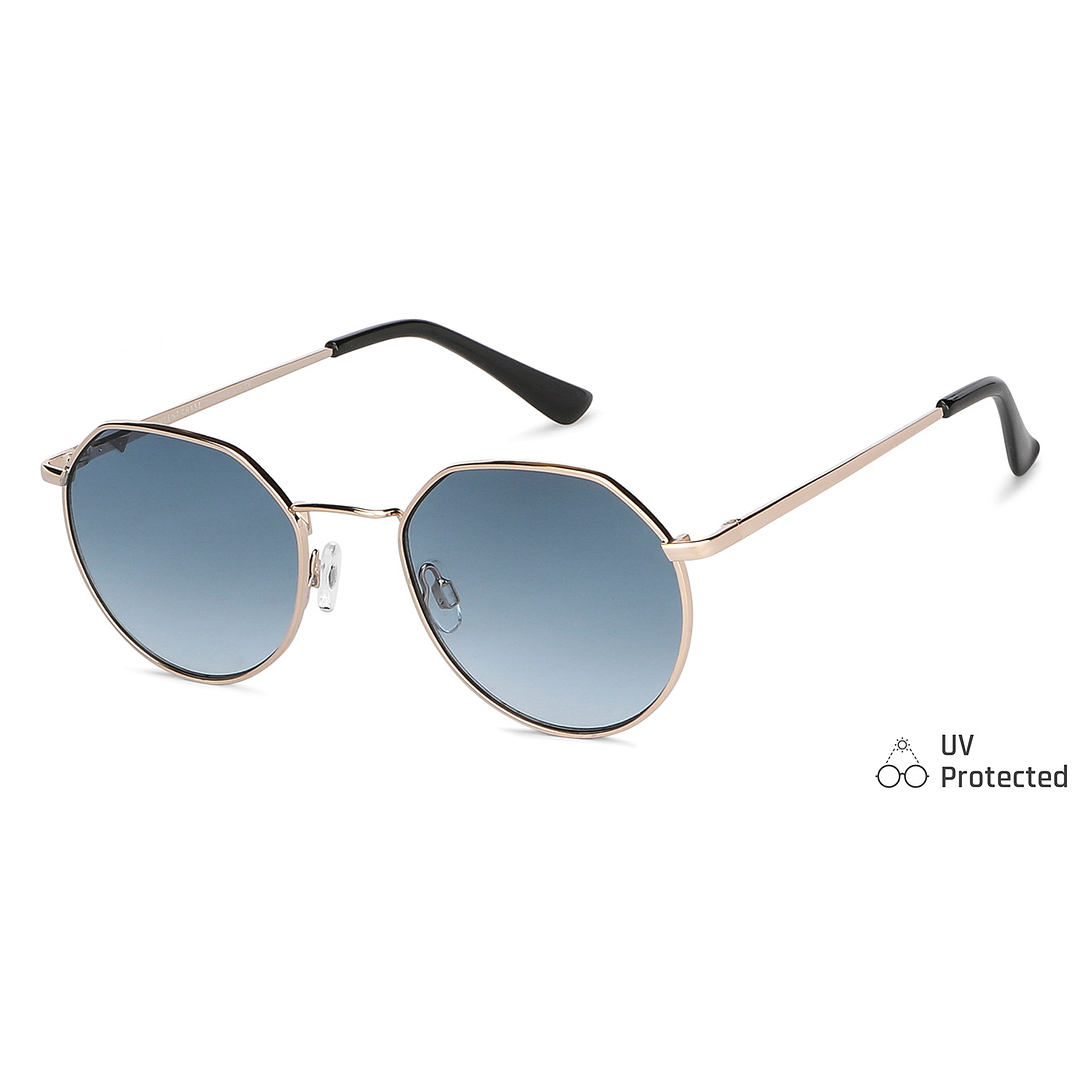 Vincent Chase Online Gold Full Rim Geometric right side