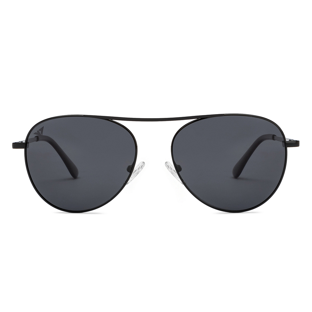 Vincent Chase Online Black Full Rim Aviator right side