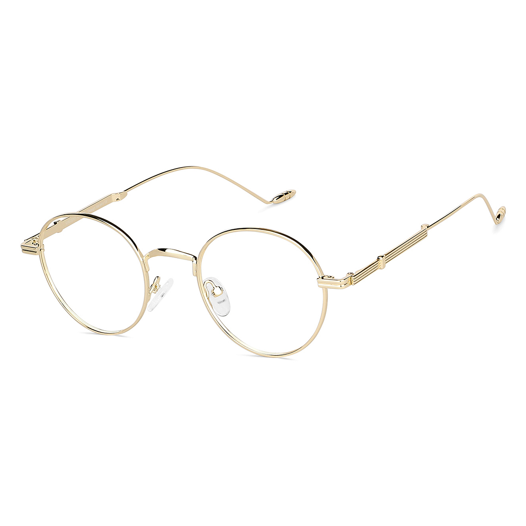 Vincent Chase Online Gold Full Rim Round left side