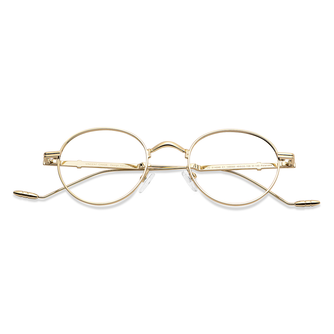 Vincent Chase Online Gold Full Rim Round left side