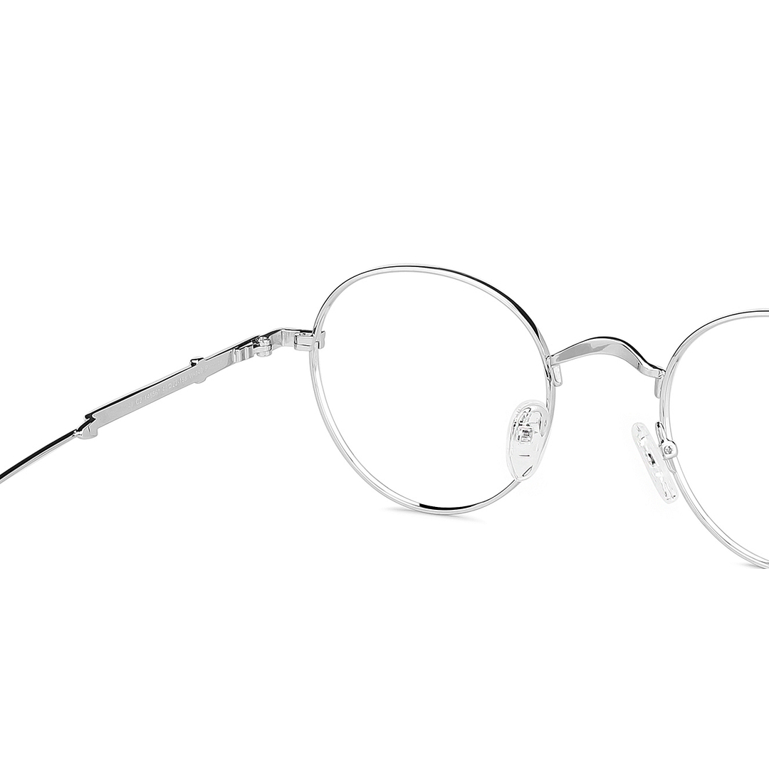 Vincent Chase Online Silver Full Rim Round right side