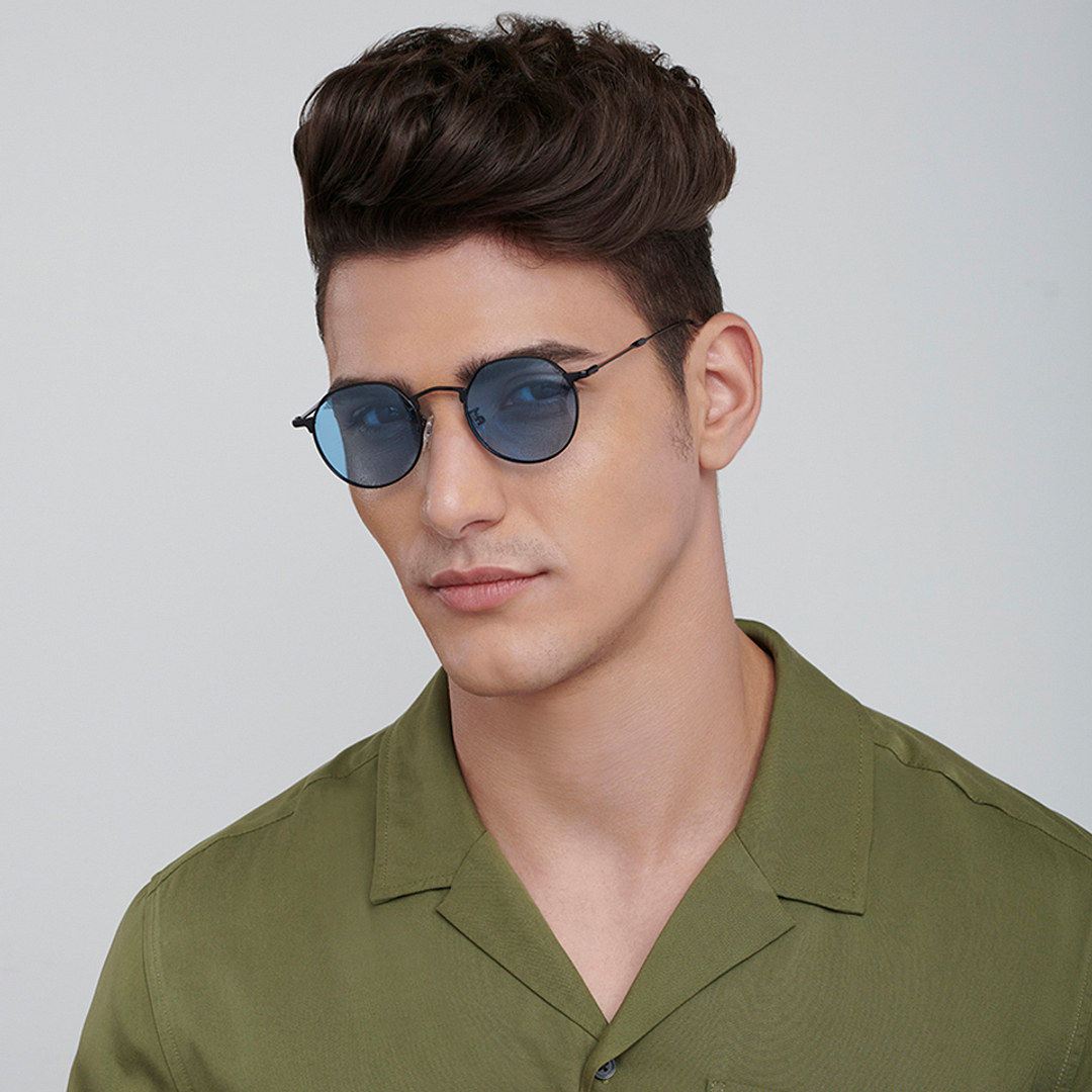 Vincent Chase Online Black Full Rim Round right side