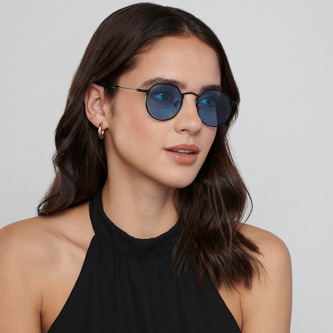 Vincent Chase Online Black Full Rim Round right side