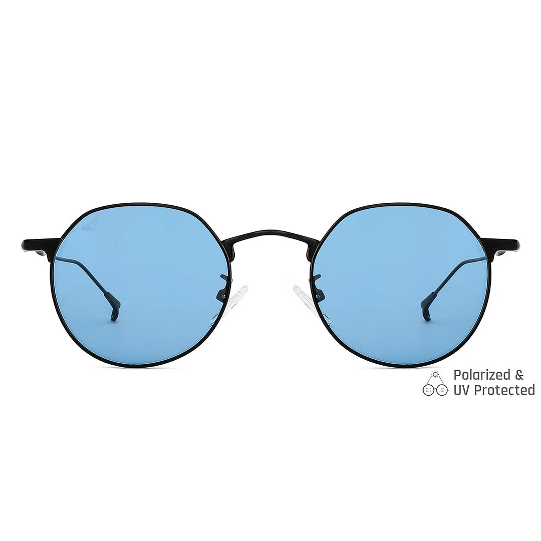 Vincent Chase Online Black Full Rim Round left side