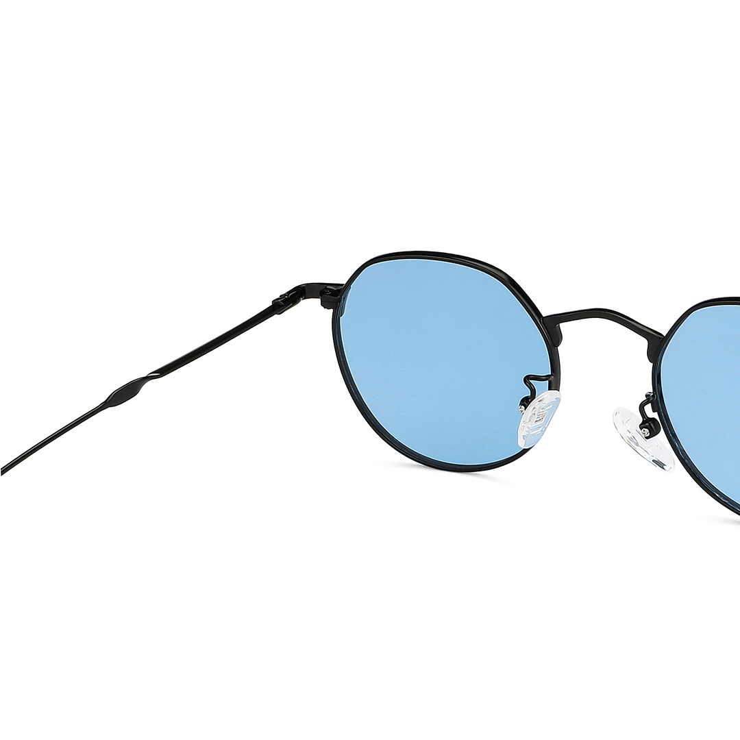 Vincent Chase Online Black Full Rim Round left side