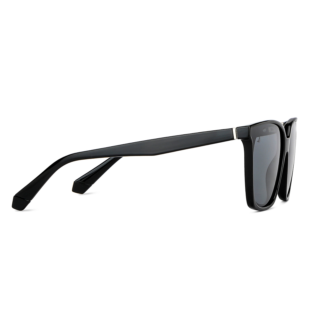 Vincent Chase Polarized Black Full Rim Square right side