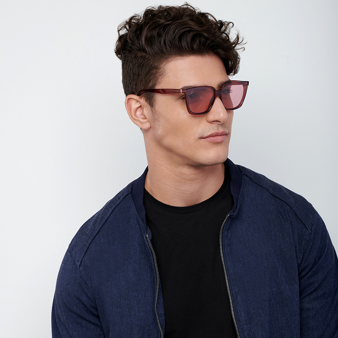 Vincent Chase Online Pink Full Rim Square left side