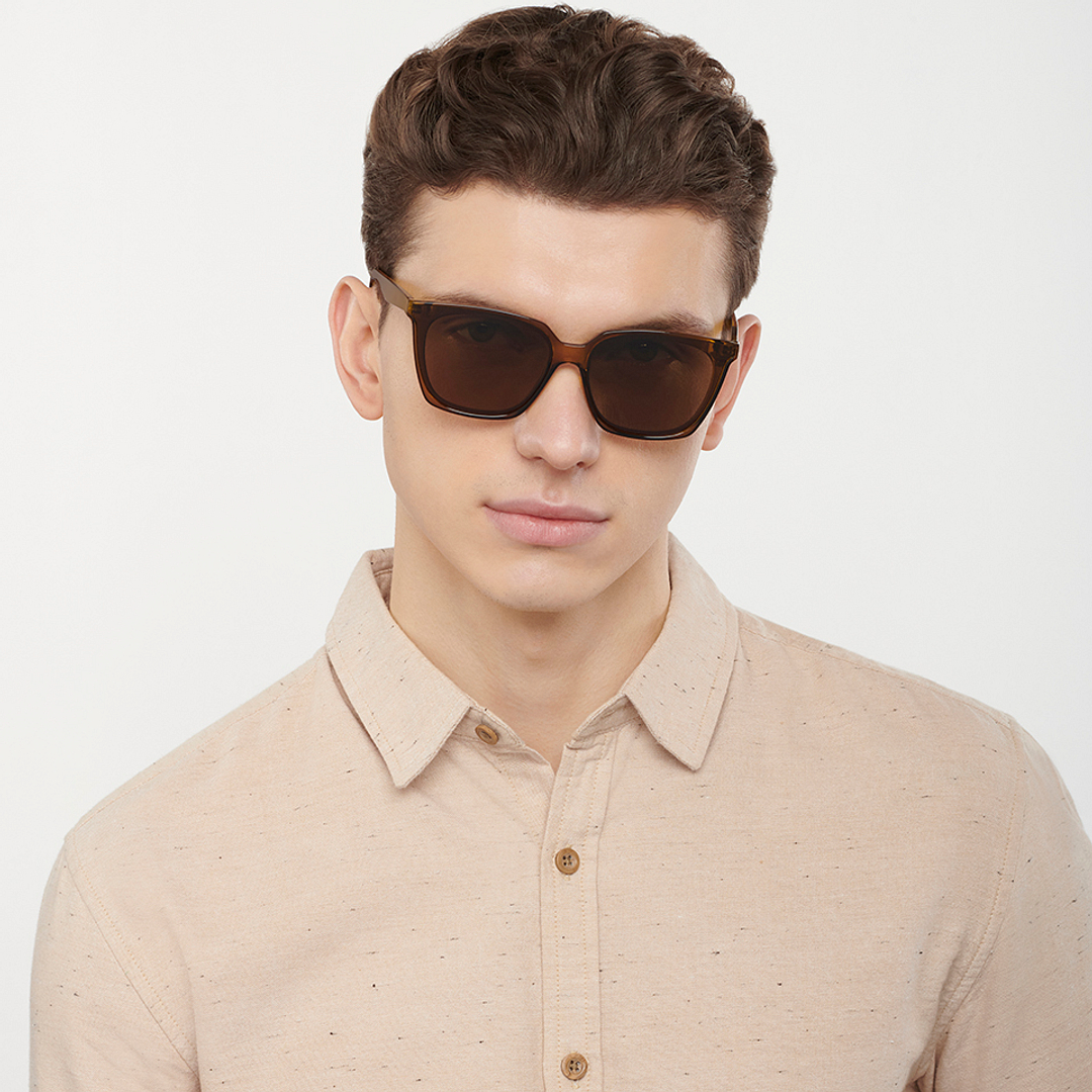 Vincent Chase Online Brown Full Rim Square left side