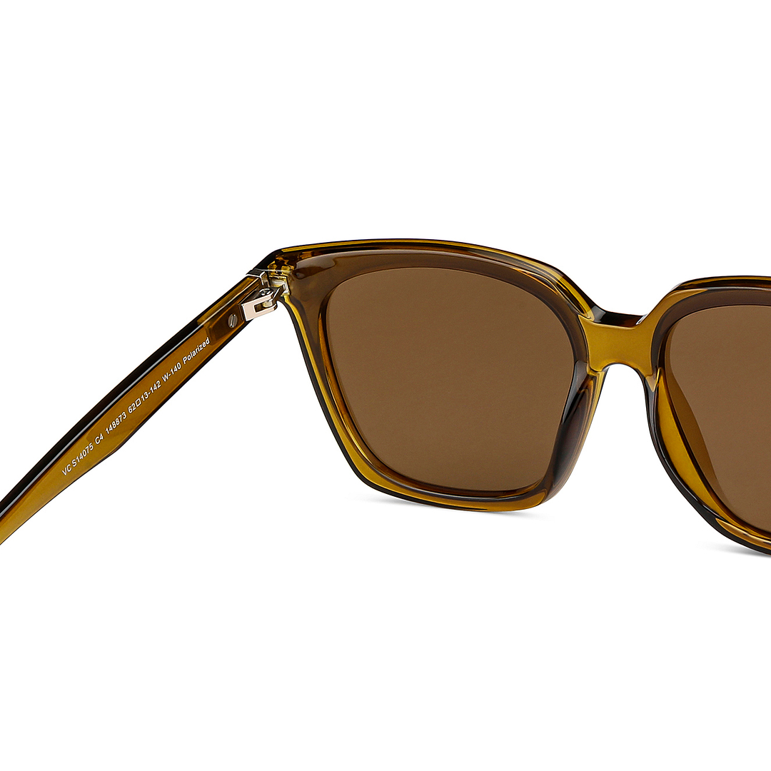 Vincent Chase Online Brown Full Rim Square left side